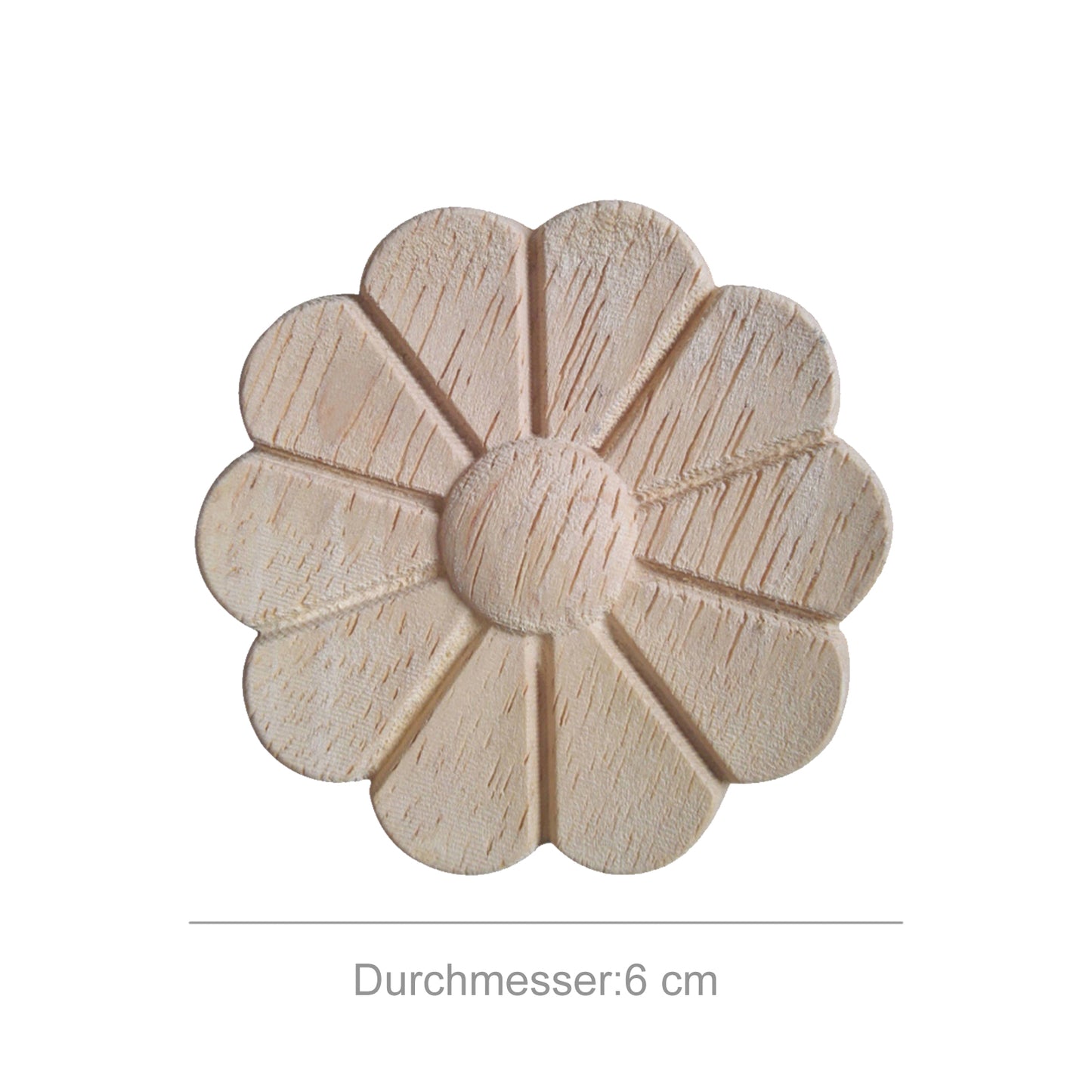 Holz Verzierung Ornament Schnitzerei Möbel Deko Tür Schrank Ecke Retro Antik Stil - 014