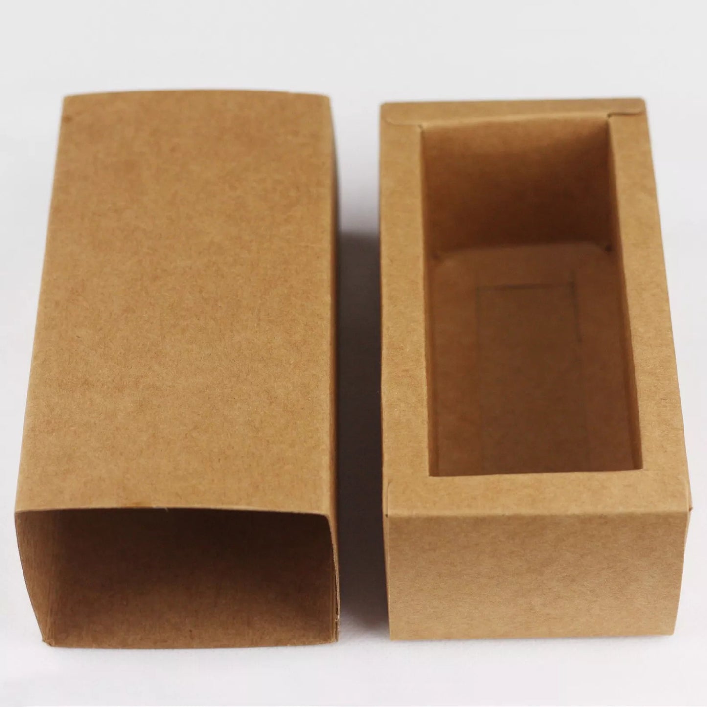 Geschenkbox Geschenkkarton Geschenkschachtel Kraftpapier Braun Boxen - 10 Stück
