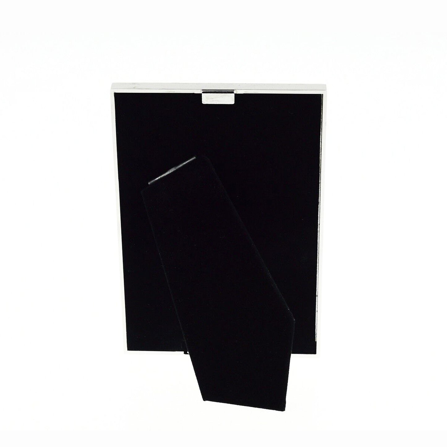 10 x 15 cm Bilderrahmen Fotorahmen Glas Metall Modern hoch quer - Silber