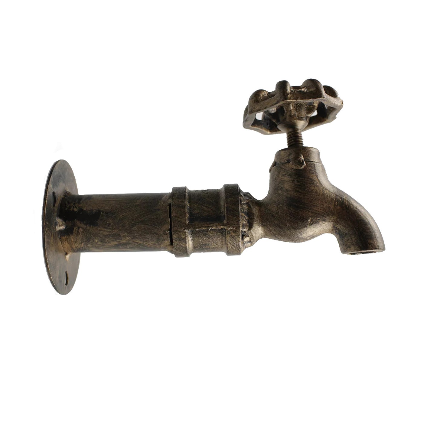 Retro Haken Garderobenhaken Wandhaken Wasserhahn Form Antik Stil Messing Farbe - 001