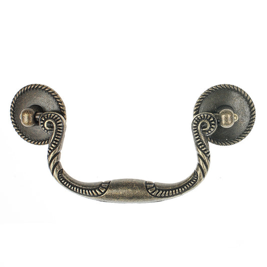 Möbelgriff Möbelknopf Metall Retro Antik Stil Schubladen Schrank Messing Farbe - 008