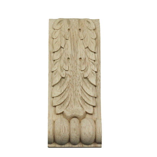 Holz Verzierung Ornament Schnitzerei Möbel Deko Tür Schrank Ecke Retro Antik Stil - 010