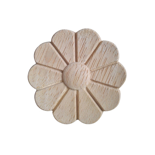 Holz Verzierung Ornament Schnitzerei Möbel Deko Tür Schrank Ecke Retro Antik Stil - 014