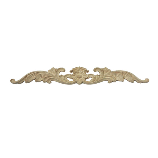 Holz Verzierung Ornament Schnitzerei Möbel Deko Tür Schrank Ecke Retro Antik Stil - 023